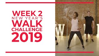 New Years Walk Challenge 2019  Week 2  Walk at Home [upl. by Janenna270]