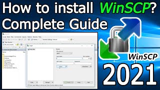 How to Install WinSCP on Windows 10  2021 Update  Complete Guide [upl. by Sikorski]