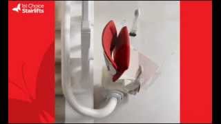 Curved Stairlifts from 1st Choice Stairlifts [upl. by Trever]