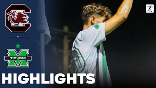 South Carolina vs Marshall  NCAA College Soccer  Highlights  September 20 2024 [upl. by Asined]