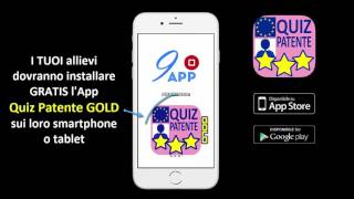 Come funziona Quiz Patente Gold versione Autoscuola [upl. by Inohtna]