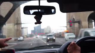 DRIVING THRU SYDNEY HARBOR BRIDGE AUSTRALIA [upl. by Lucilla]