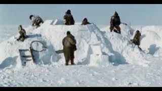 Tuktu 4 The Snow Palace How to build a REAL Inuit igloo [upl. by Ailemor]