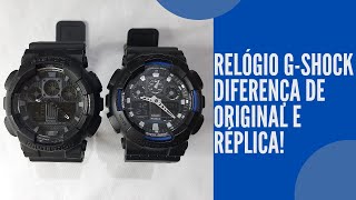 Casio Gshock Diferença Original para Réplica [upl. by Tye]