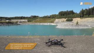 RIEGL Bathycopter sUAV based hydrographic surveying system [upl. by Rider]