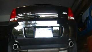 2007 Malibu Maxx SS Exhaust Sound Stock Exhaust Slightly Modified [upl. by Alvie201]