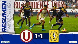 Resumen Universitario vs Academia Cantolao 11 LIGA1BETSSONXGOLPERU [upl. by Hambley]