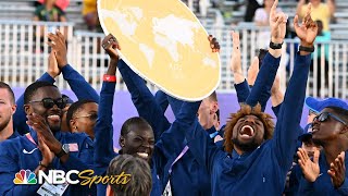 All 13 golds from Team USAs recordsetting track world championships  NBC Sports [upl. by Rede]