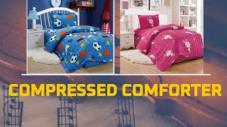 Unboxing Compressed Comforter comforter compressedcomforter beddings noon comforters unboxing [upl. by Ettenel610]