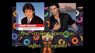 Competencia Musical Ingles vs Español René Froger vs Chayanne [upl. by Enohpets]