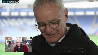 Exclusive Leicester City Manager Claudio Ranieri reacts to messages from fans [upl. by Jemima]