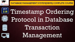 L116 Timestamp Ordering Protocol in Database Transaction Management  DBMS Lectures in Hindi [upl. by Giarla]