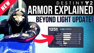 Destiny 2 ARMOR GUIDE BEST HIGH STATS WHAT TO LOOK FOR Beyond Light [upl. by Cloe818]