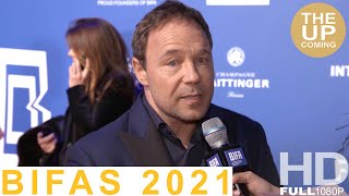 Stephen Graham interview on British independent cinema at BIFAs 2021  Boiling Point [upl. by Walston]