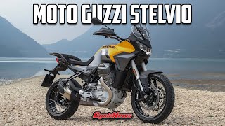 2024 Moto Guzzi Stelvio First Ride  Cycle News [upl. by Wake]