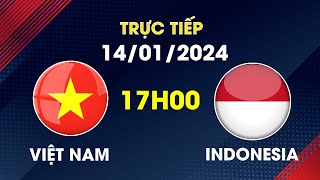 🔴 Trực Tiếp  Việt Nam  Indonesia  Văn Hậu Khiến Đối Thủ Khiếp Vía [upl. by Atikir88]