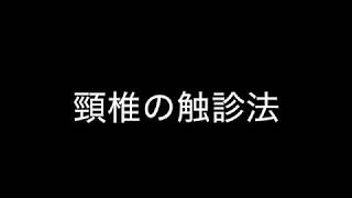 触診に自信がない方これで完璧！頸椎の触診法！ [upl. by Niwrad]