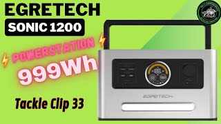 Tackle Clip 33  Egretech Sonic 1200 Powerstation egretechpowerstation egretech powerbank [upl. by Nevs]