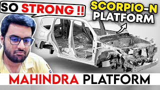 ScorpioN का Secret Platform  Why Mahindra is Still Betting Big on Body On Ladder SUVs [upl. by Holofernes]