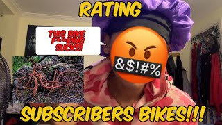 RATING SUBSCRIBERS BIKES👀 [upl. by Nanreh216]