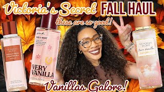 Victorias Secret Fall Haul  Vanilla Galore  Rating The New Collections [upl. by Redna]