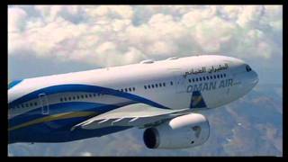 The future of air transport  Oman Air A330300 [upl. by Eirojram132]