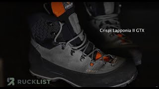 Crispi Lapponia II GTX review [upl. by Assenyl]