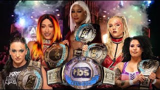 Every AEW TBS Champion 20222024 [upl. by Enorahs]