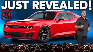 Dodge CEO Reveals New REDESIGNED 2024 Dodge Challenger amp SHOCKS The Entire Car Industry [upl. by Sarkaria583]