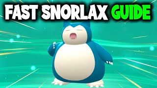 HOW TO EASILY EVOLVE MUNCHLAX INTO SNORLAX ON POKEMON BRILLIANT DIAMOND AND SHINING PEARL [upl. by Dorita423]