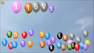 Alphabet Balloons [upl. by Dorahs]