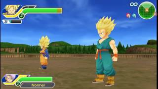 Dragonball Z Tenkaichi TagTeamGotenTrunks vs Super BuuPPSSPP Emulator Android Gameplay [upl. by Nylekoorb849]