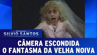 Programa Silvio Santos 231016  O Fantasma da Velha Noiva [upl. by Ddej396]