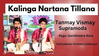 Kalinga Narthana Tillana  Krishna’s Dance on serpant Kalinga Tanmay Supramoda  Vismay Supramoda [upl. by Krute]