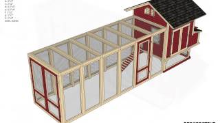 L102  Chicken coop plans free  How to build a chicken coop [upl. by Hose423]