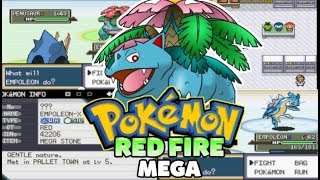 Pokémon Red Fire Mega Completed  GBA Game With Mega EvolutionFairy TypeNew Starters [upl. by Esined]