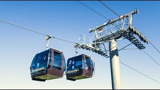 Bartholet Seilbahnen  Gruppenbahn im Pendelbetrieb in Druskininkai Litauen [upl. by Tereve919]