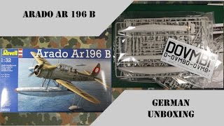 Arado Ar 196 B 132 von Revell german unboxing [upl. by Diogenes]