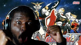 MOBILE SUIT GUNDAM WING OPENING 1 REACTION [upl. by Camile]