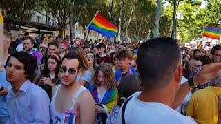 Marche des fiertés Marseille 2018 [upl. by Wenonah114]