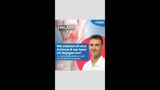 Wie erkenne ich eine Arthrose [upl. by Palgrave328]