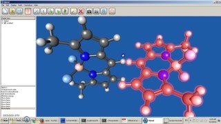 iQmol Tutorial BODYPI dyad building [upl. by Eniksre]