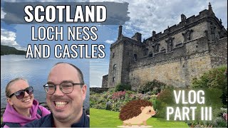 ENGLISH SUBTITLES SCOTLAND LOCH NESS AND AMAZING CASTLES MET A HEDGEHOG ON THE WAY PART III [upl. by Eiroj]