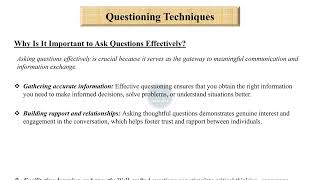 Articulation  Questioning Techniques articulation wing1 FormFully [upl. by Adlitam]