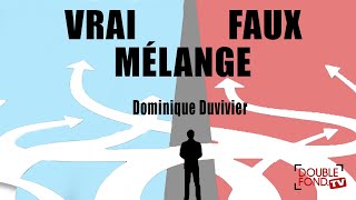 Vrai Faux Mélange  DOMINIQUE DUVIVIER [upl. by Sirac78]