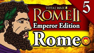 ROMAN ANNEXATION OF MASSILIA Total War Rome 2 Emperor Edition Rome Campaign Gameplay 5 [upl. by Konstanze]