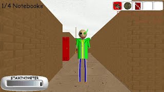 Baldis Educational Tale in Baldis Basics Plus BB V052 Mod Baldi Sans Mod [upl. by Nagle]