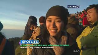 Wisata Alam Baru Nan Menawan di Dieng  SPOTLITE TRANS 7 [upl. by Urissa]