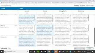 Grading Assignments and Viewing The Similarity Report in Turnitin [upl. by Serafina203]