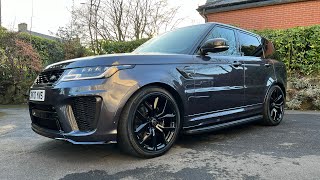 Range Rover SVR carbon edition review [upl. by Herman993]